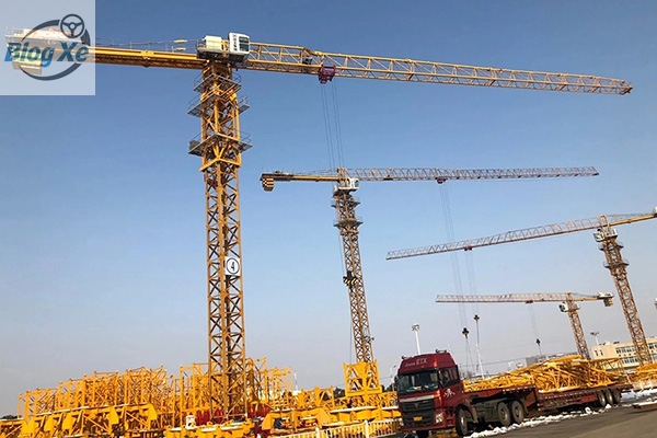 Cấu tạo và nguyên lý hoạt động của cẩu tháp