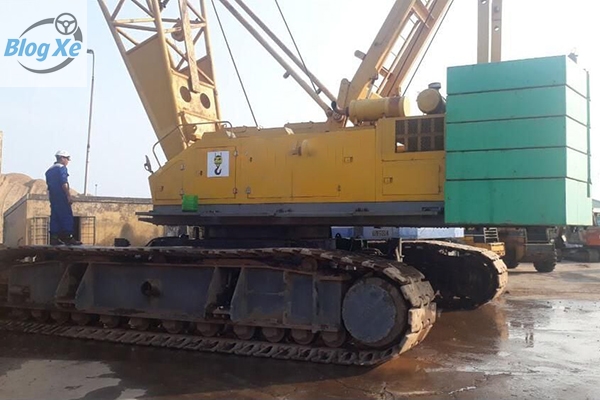 Cẩu bánh xích 150 tấn phù hợp với dự án nào?