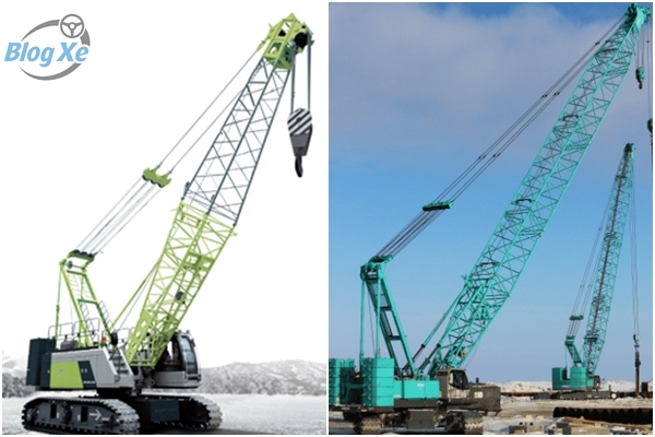 Phân tích hiệu suất cẩu Zoomlion so với Kobelco